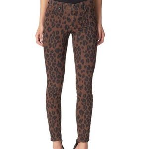 Jessica Simpson cheetah print jeans